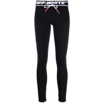 Off White `Athl Logo Band` Leggings