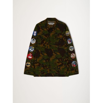 Off White `Camou` Patch Field Jacket