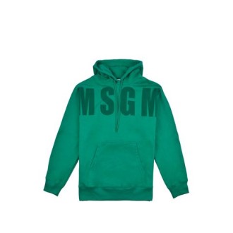 FELPA IN COTONE CON MAXI LOGO enbsp;
