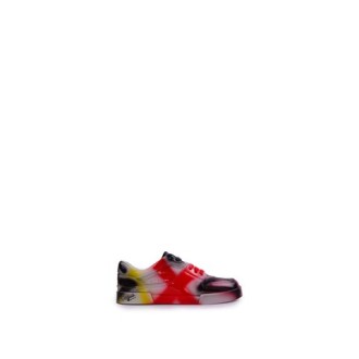 SNEAKERS IN PELLE GRAFFITI SPRAY