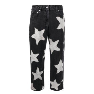 MSGM Jeans stampa stelle