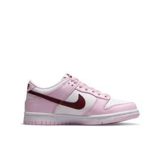 Nike Dunk Low Pink Foam Red White (GS)