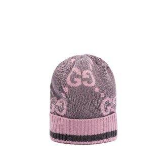 Gucci `Gg` Knit Cashmere Hat
