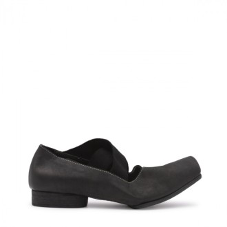 Uma Wang - Black Leather Ballerina Shoes