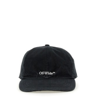 off-white baseball cap