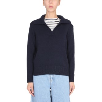 saint james v-neck sweater
