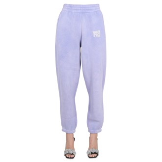 alexanderwang.t embossed logo pants