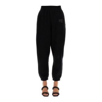 alexanderwang.t embossed logo pants
