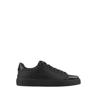 BALMAIN Sneakers B-Court Nere Con Inserto In Vernice
