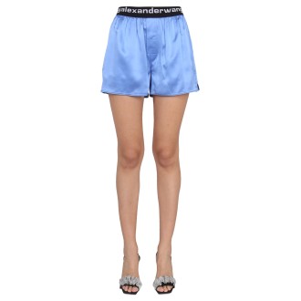 alexanderwang.t silk bermuda shorts