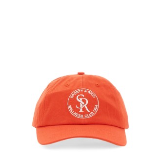 sporty&rich baseball hat with logo