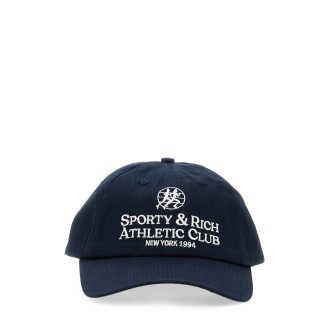 sporty&rich baseball hat with logo