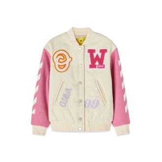 off-white ow bomber varsity