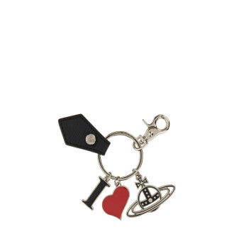 vivienne westwood polly i love orb keychain