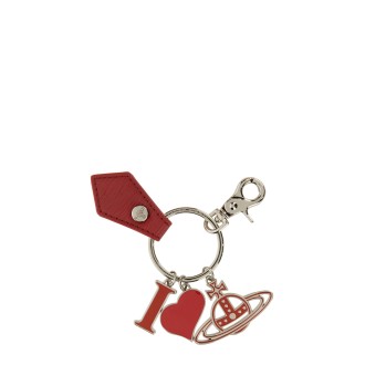 vivienne westwood polly i love orb keychain