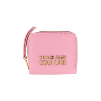 versace jeans couture wallet with logo