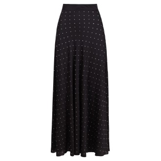 Paco Rabanne Long Skirt With Crystals 44