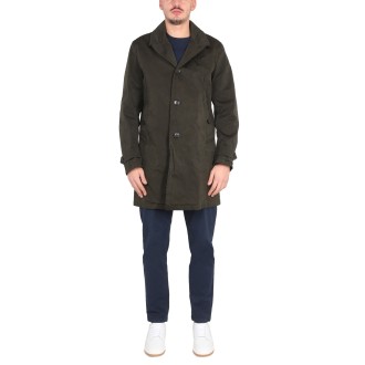 ten c single-breasted trench coat