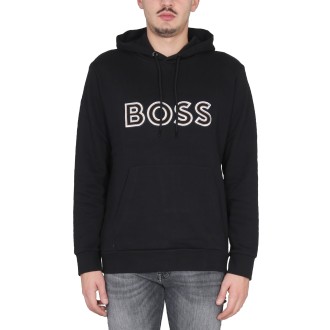 boss logo hoodie