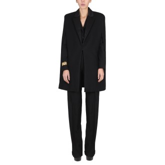 saint laurent tuxedo hood.