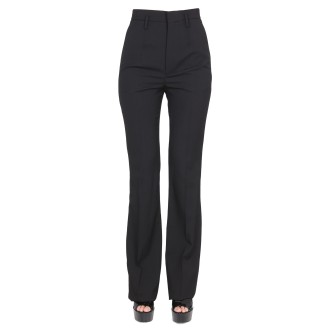 saint laurent high waist tailored pants