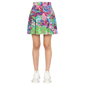 dolce & gabbana 60s print skirt