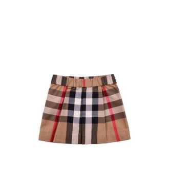 GONNA A PIEGHE CON MOTIVO TARTAN