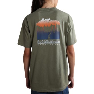 Napapijri T-shirt Uomo Green Lichen