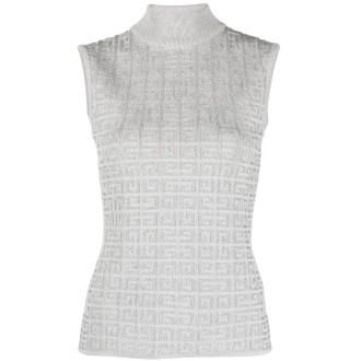 Givenchy Sleeveless Turtle-Neck Top