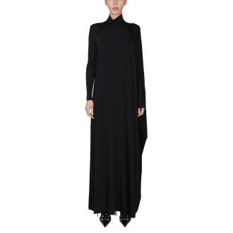 balenciaga minimal maxi dress