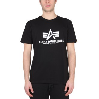 alpha industries t-shirt with logo