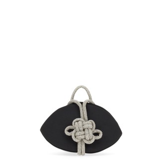 kara double lnot clutch bag