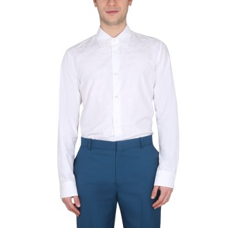alexander mcqueen graffiti logo shirt