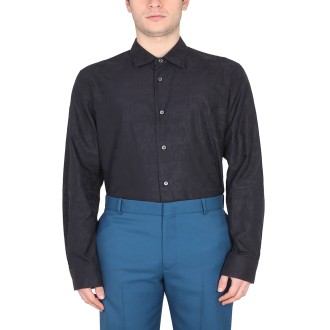 alexander mcqueen graffiti logo shirt