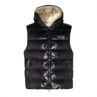 Duvetica - Black Puffer Pacenza Sleeveless Down Jacket