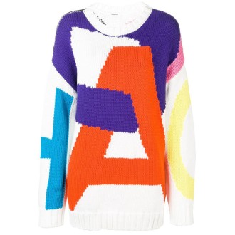 PAROSH oversized logo jumper