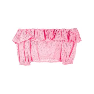 PAROSH broderie-anglaise ruffl