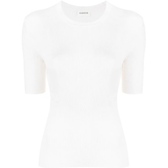 PAROSH wool short-sleeve top