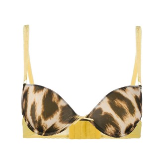 JUST CAVALLI leopard print bra