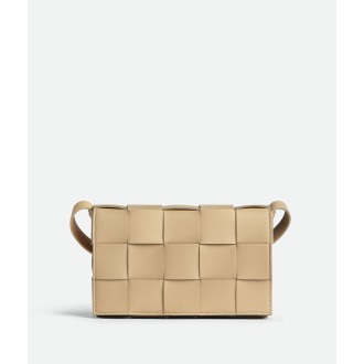 BOTTEGA VENETA Borsa cross body beige porridge 