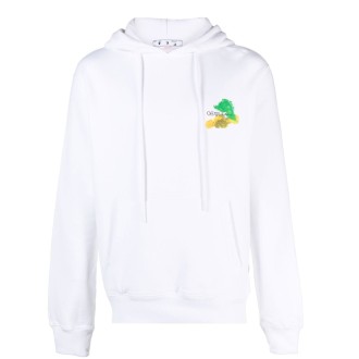 Off White `Brush Arr` Slim Hoodie