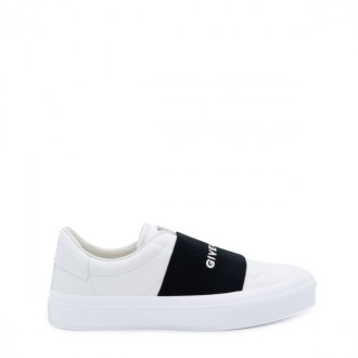 Givenchy - White-black Leather Sneakers