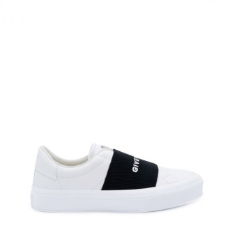 Givenchy - White-black Leather Sneakers