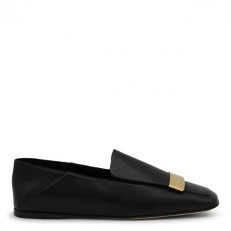 Sergio Rossi - Black Leather Loafers