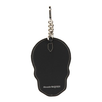 alexander mcqueen skull card holder