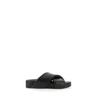 jil sander padded sandal