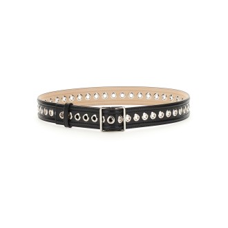 alexander mcqueen medium belt with eyelets