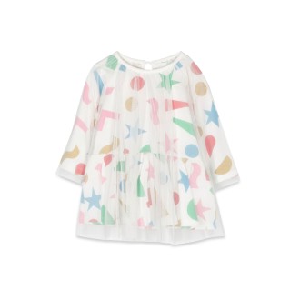 stella mccartney m/l dress with coulottes