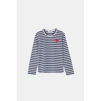 Comme Des Garçons Play Striped T-Shirt