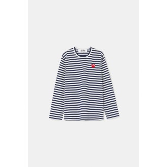 Comme Des Garçons Play Striped T-Shirt